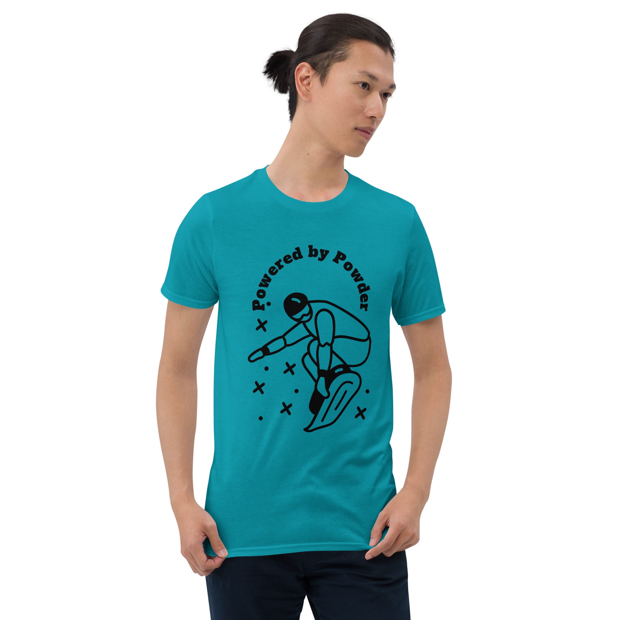 Powered by Powder Short-Sleeve Unisex T-Shirt