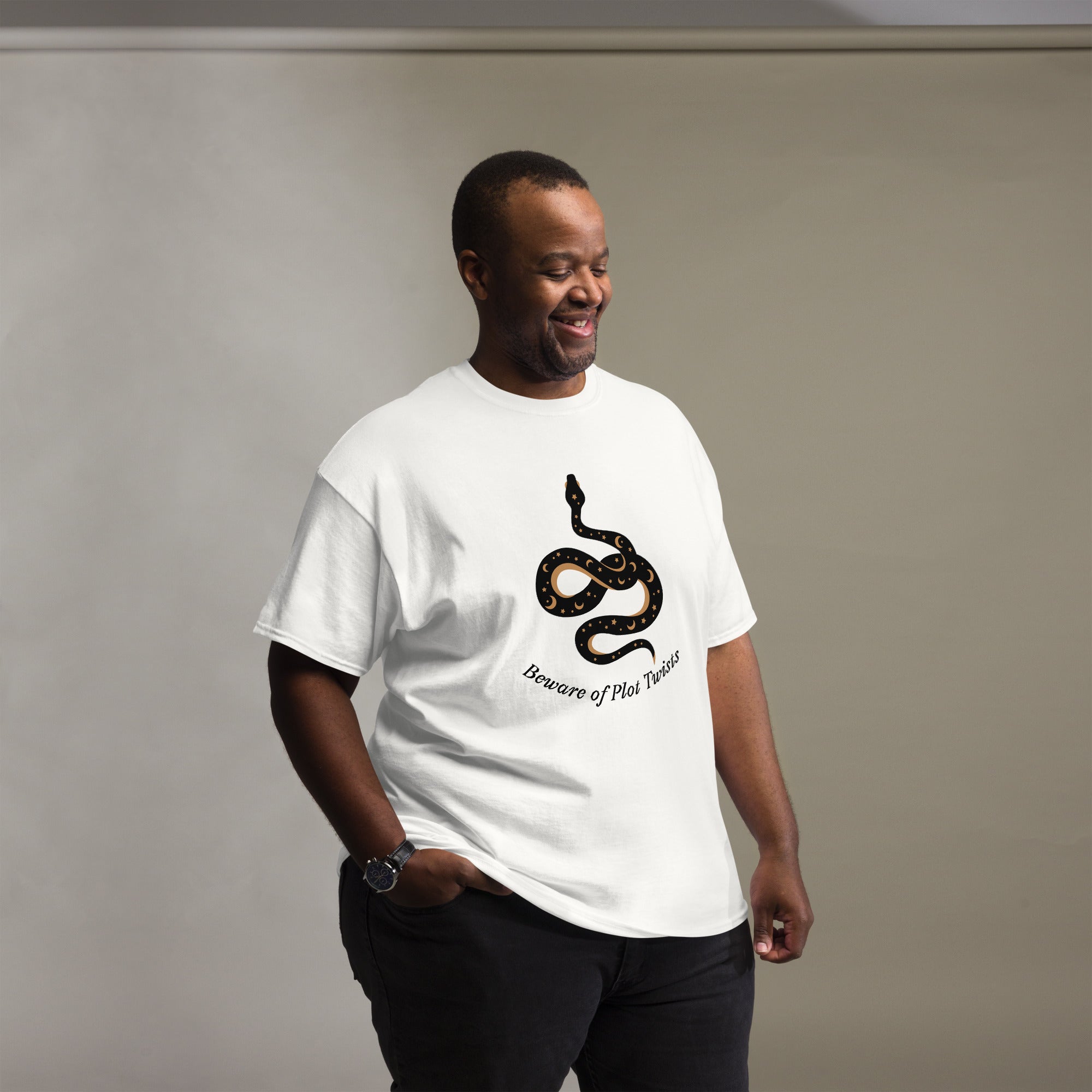 Plot twist unisex classic tee