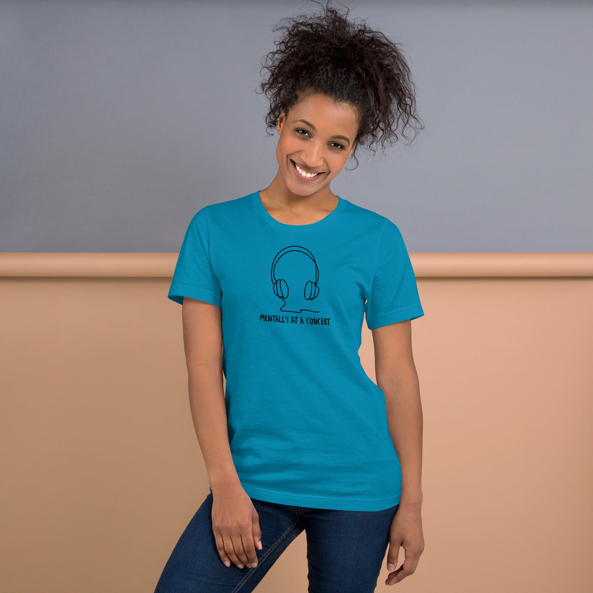 Mentally at a Concert Unisex t-shirt
